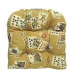 Wicker Patio Furniture Chair Cushion - Casino All In The Cards