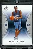 2006 07 SP Authentic Andray Blatche Washington Wizards Basketball Card #90 - Mint Condition - In Protective Display Case !!
