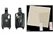 PCMICROSTORE Brand Swivel Belt Clip Holster for Sharp Hiptop 3 Sidekick 3 - (Bundled with Universal Screen Protector Kit)
