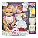 Caucasian Baby Alive Doll Learns to Potty & Bonus Value Pack