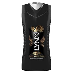 Lynx Showergel Dark Temptation 250 ml (Pack of 6)