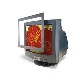 Kensington K55638A SlimScreen Premium Antiglare and Antiradiation Filter Fits 16-Inch and 18-Inch Monitors (Black)