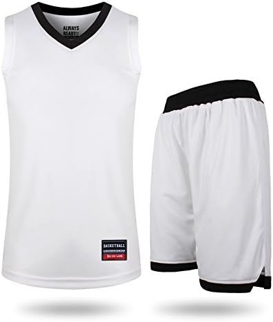 KENT HILL Men Women Basketball Jersey and Shorts Trainning Athletic Tank Top Suits Set