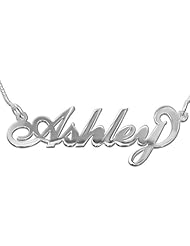 Sterling Silver Personalized Name Necklace - Custom made with any name!