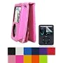 Flip Leather Carrying Case with Belt Clip for Apple iPod 3rd Generation Nano 3 (Nano 3 MP3 NOT Included)