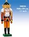 Decorative Christmas Nutcracker - King with Crown (11.4 inches)