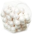 Sweetworks Celebration Candy Gumballs Bag, 8 oz, Shimmer White