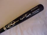 Ernie Banks Hand Signed Chicago Cubs Full Size Rawlings Baseball Bat w/ Photo of Signing