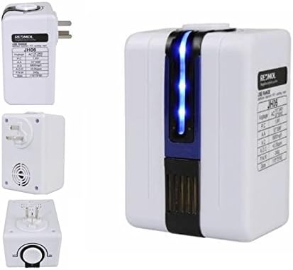 ANJ 110-240V Negative Ion Anion Home Mini Air Purifier Ozonator Purify Cleaner with Adapter (U.S.Adapter) by Wellgoods #960843
