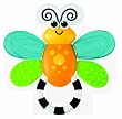 Sassy Flutterby Teether Developmental Toy