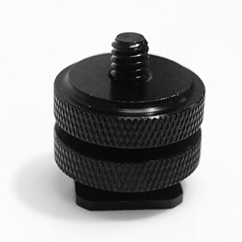 DESO® 1/4-Inch 20 Tripod Screw to Hot Shoe Adapter