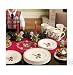 Disney Store SANTA MICKEY HOLIDAY 16-Pc. DINNERWARE SET Rare
