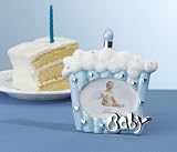 Baby Cake Photo Frame New Baby Gift, Blue