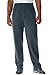 Kingsize Men's Big & Tall Plush Fleece Sweatpants With Open-Bottom