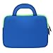 Evecase10.1 Inch Touch Chromebook Sleeve Case, Neoprene Slim Briefcase w/Handle & Accessory Pocket/Ultra Portable Carrying Case Portfolio Pouch Cover – Blue