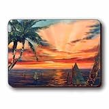 3D Lenticular Magnet - SAILBOAT SUNSET