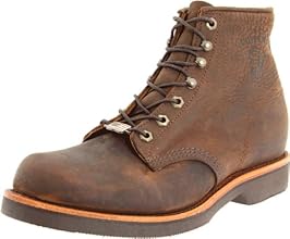 Chippewa Men's 6" Rugged Handcrafted Lace-Up Boot