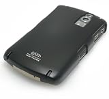 Cozip Brand Rubberized Polycarbonate Snap On Back Slim fit Case Cover for RIM BlackBerry Curve 8300 series 8300 / 8310 / 8320 / 8330 ( Black )
