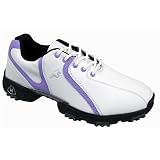 Woodworm Golf Ladies Golf Shoes WHITE/LILAC