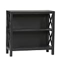 Delano Small Bookcase - Antique Black