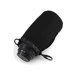 CaseCrown Drawstring / Mobile Easy-Clip Neoprene Lens Case Canon EF-S 15-85mm f/3.5-5.6 IS USM UD Wide Angle Zoom Lens