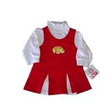 Iowa Hawkeyes NCAA Baby/Infant Cheerleader Halloween Costume size 12 mos