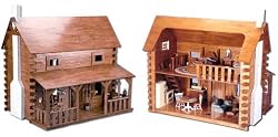 The Creekside Cabin Dollhouse Kit - Corona Concepts