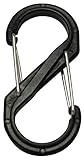 光 S型カラビナ 大 ブラック B-KRSA88-2