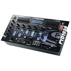 Pyle Pro PYD1939 Professional Audio 4 Channel DJ Mixer w/EQ + Effects