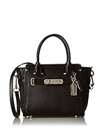 Coach Bolso asa de mano 37444 (Negro)