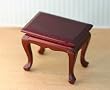 Dollhouse Miniature Mahogany Side Table