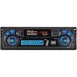 Pyle PLRCS20U AM/FM Radio Digital Display Auto Reverse Car Cassette Player MP3 Compatible Built-In USB/AUX-In