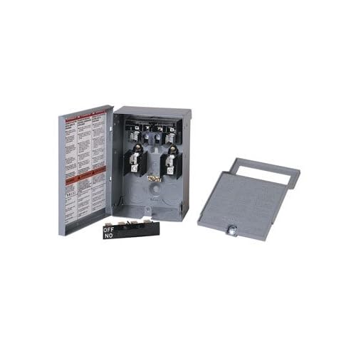 2 each Square D Fusible Air Conditioner PullOut Disconnect (FP221R