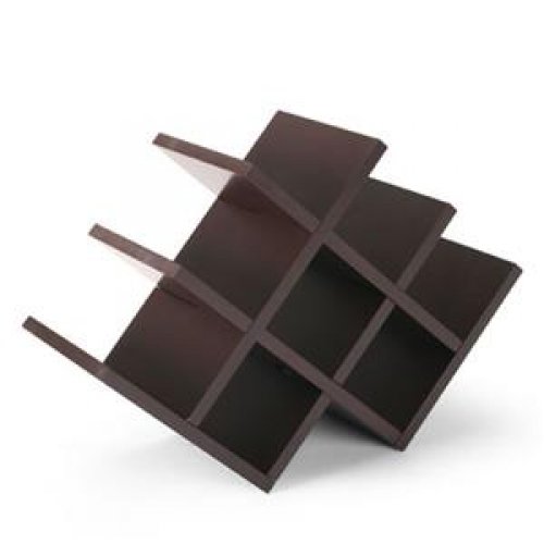 LIFETIME BRANDS #5021404 / MA5021404 KD Black 8 Bottle Wine Rack