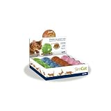 Multivet Petsafe Slimcat Tricky Treat Ball Asst 16pc