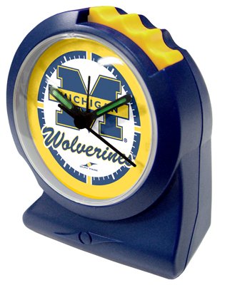 Michigan Wolverines Suntime Gripper Alarm Clock
