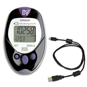 Omron HJ-720ITC Pocket Pedometer with Advanced Omron Health Management Software