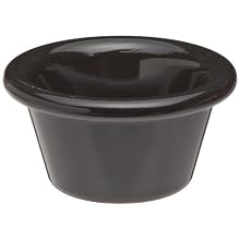Carlisle 4312203 Black 2 Oz. Smooth Ramekin (Case of 48)