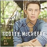 Scotty Mccreery Signed Full Cd Clear As Day In-person