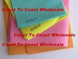 6 Pc Super Shammy, Chamios Cleaning Cloth Cars, Kitchen & More/ Germany, Retail Package