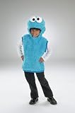 Costumes For All Occasions DG5635M Cookie Monster Vest 3T 4T