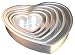 Fat Daddio's Anodized Aluminum Heart Cake Pan, 14 Inch x 2 Inch
