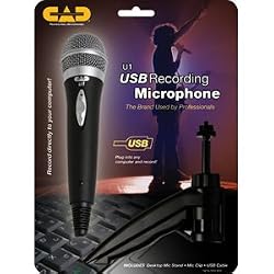 CAD U1 Handheld USB Microphone - Dynamic - Handheld - Cable