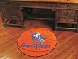 Colorado School of Mines Basketball 29" Round Floor Mat (Rug) - Colorado School Of Mines
