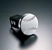All Sales MFG Billet Aluminum Hitch Cover Plug BASEBALL HITCH COVER - Fits 2 inch Receiver Hitch