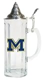 Michigan Wolverines NCAA 20oz Tall Lidded Stein