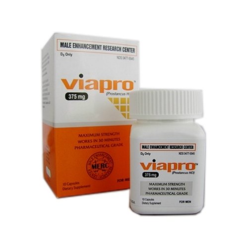 Male Enhancement Research Center Viapro, 375 mg, Capsules, 10 capsules by Male Fuel