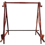 Large Teak Wood Swing Bench Stand