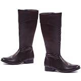 Sexy Plain Black Pirate Boots Theatre Costumes Accessory Womens Boots 1 Inch Heel