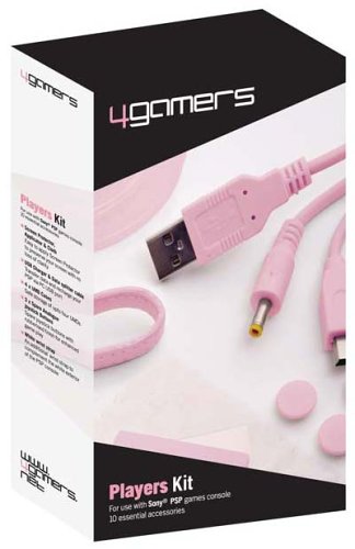 Childrens Toyshop  Video Games : 4Gamers Pink Players Kit (PSP)